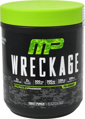 Comprar MusclePharm Wreckage™ Pre-Workout Fruit Punch -- 25 Servings