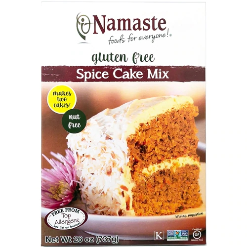 Namaste Foods Gluten Free Cake Mix Spice -- 26 oz