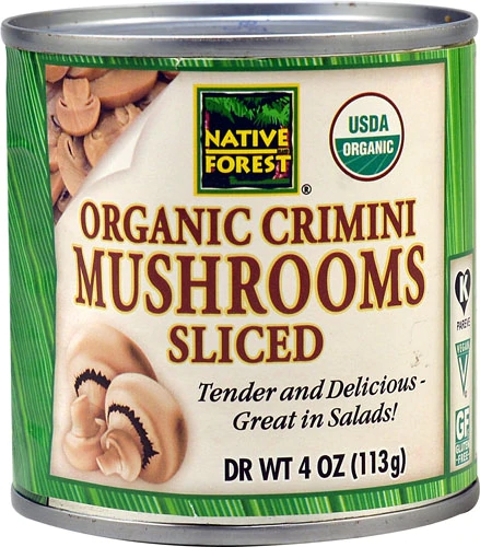 Comprar Native Forest Organic Crimini Mushrooms Sliced -- 4 oz