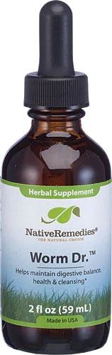 Native Remedies Worm Dr.™ Herbal Supplement -- 2 fl oz