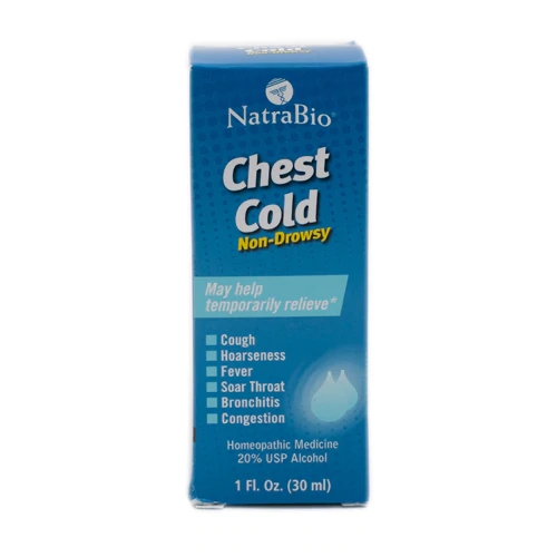 Comprar NatraBio Chest Cold Non-Drowsy -- 1 fl oz