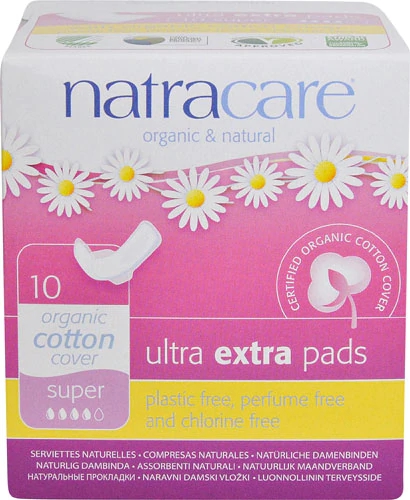 Comprar Natracare Organic & Natural Ultra Extra Pads Super -- 10 Pads