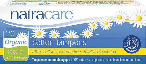 Comprar Natracare Organic Cotton Tampons Regular without Applicator -- 20 Tampons