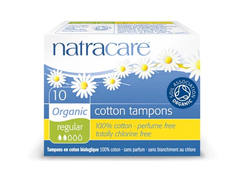 Comprar Natracare Organic Cotton Tampons Regular without Applicator -- 10 Tampons