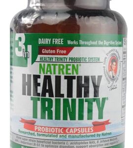 Natren Healthy Trinity Probiotic Capsules -- 14 Capsules