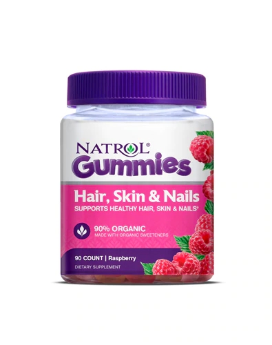 Comprar Natrol Gummies Hair Skin & Nails Raspberry -- 90 Gummies