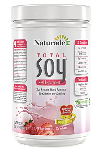 Comprar Naturade Total Soy® Meal Replacement Strawberry Creme -- 17.88 oz