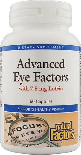 Comprar Natural Factors Advanced Eye Factors -- 60 Capsules