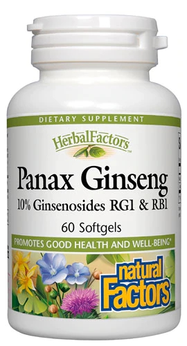 Comprar Natural Factors C.A. Meyer Panax Ginseng Extract -- 60 Softgels