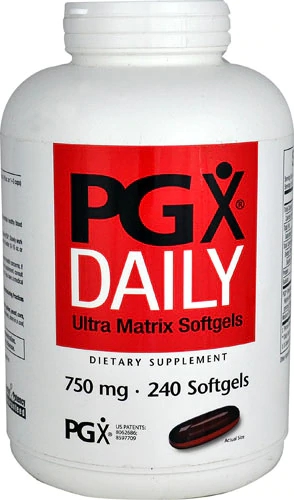 Natural Factors PGX® Daily Ultra Matrix Softgels -- 750 mg - 240 Softgels