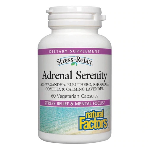 Comprar Natural Factors Stress-Relax® Adrenal Serenity -- 60 Vegetarian Capsules