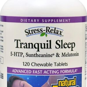 Natural Factors Stress-Relax® Tranquil Sleep -- 120 Chewable Tablets