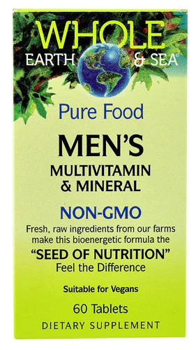 Comprar Natural Factors Whole Earth & Sea® Men's Multivitamin & Mineral -- 60 Tablets