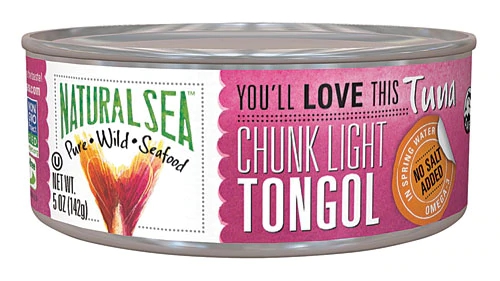 Natural Sea Chunk Light Tongol Tuna in Water -- 5 oz