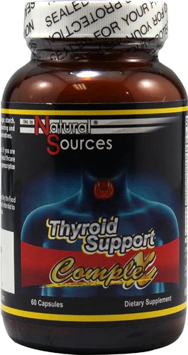 Comprar Natural Sources Thyroid Support Complex -- 60 Capsules