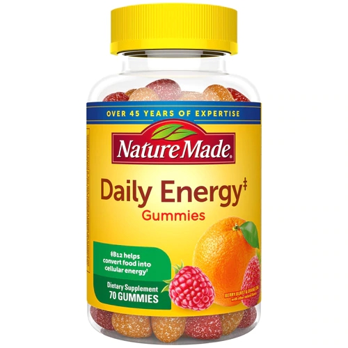 Comprar Nature Made Adult Gummies Daily Energy Berry Burst & Orange Zing -- 70 Gummies
