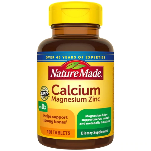 Comprar Nature Made Calcium Magnesium Zinc -- 100 Tablets