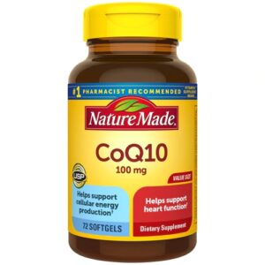 Nature Made CoQ10 -- 100 mg - 72 Softgels