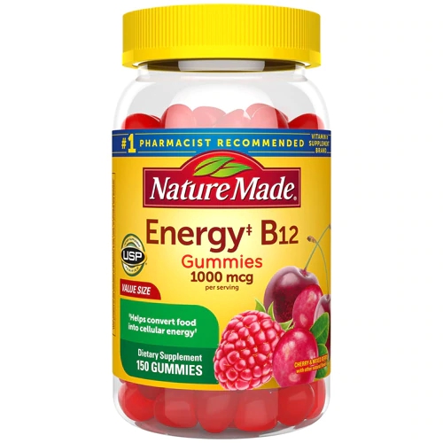 Comprar Nature Made Energy B12 Adult Gummies Cherry & Mixed Berries -- 150 Gummies