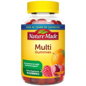 Nature Made Multi Adult Gummies Assorted Fruit -- 90 Gummies
