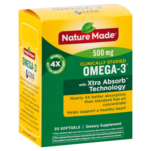 Comprar Nature Made Omega-3 with Xtra Absorb Technology -- 30 Softgels
