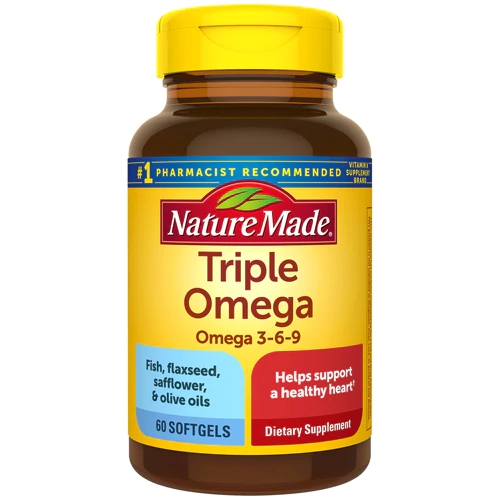 Comprar Nature Made Triple Omega 3 6 9 -- 60 Liquid Softgels