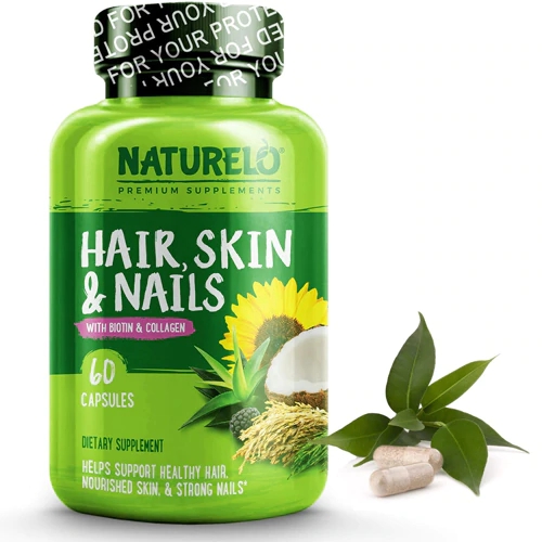 Comprar NATURELO Hair Skin & Nails with Biotin & Collagen -- 60 Capsules