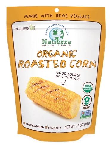 Comprar Nature's All Foods Organic Roasted Corn Freeze Dried -- 1.6 oz