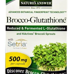 Nature's Answer Brocco-Glutathione™ -- 500 mg - 60 Vegetarian Capsules