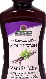 Nature's Answer Essential Oil Mouthwash Vanilla Mint -- 16 fl oz