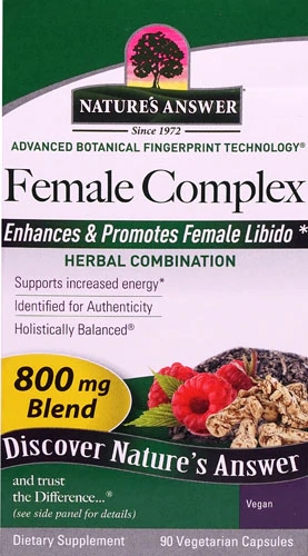 Comprar Nature's Answer Female Complex Herbal Combination -- 800 mg - 90 Vegetarian Capsules