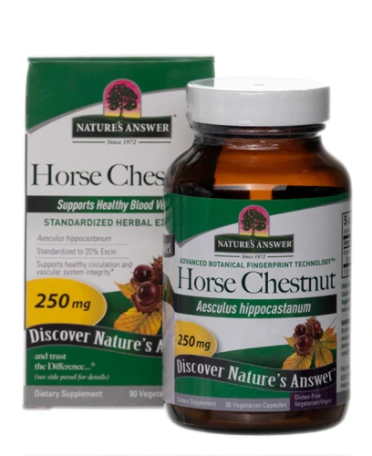 Comprar Nature's Answer Horse Chestnut -- 250 mg - 90 Vegetarian Capsules