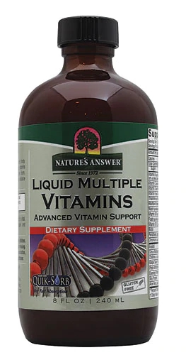 Comprar Nature's Answer Liquid Multiple Vitamins -- 8 fl oz