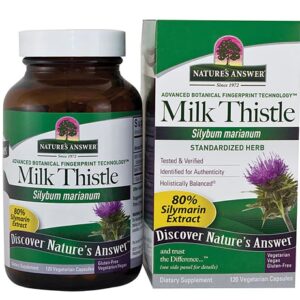 Nature's Answer Milk Thistle Seed Extract -- 120 Vegetarian Capsules