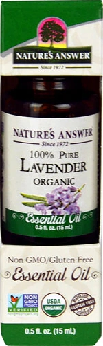Comprar Nature's Answer Organic Essential Oil Lavender -- 0.5 fl oz
