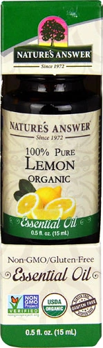 Comprar Nature's Answer Organic Essential Oil Lemon -- 0.5 fl oz