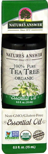 Comprar Nature's Answer Organic Tea Tree Essential Oil -- 0.5 fl oz
