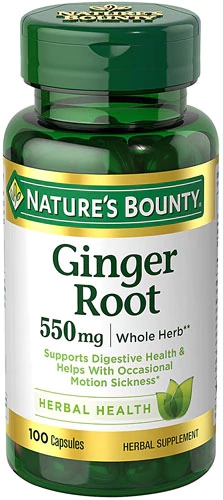 Comprar Nature's Bounty Ginger Root -- 550 mg - 100 Capsules
