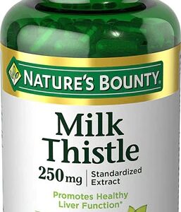 Nature's Bounty Milk Thistle -- 250 mg - 200 Capsules