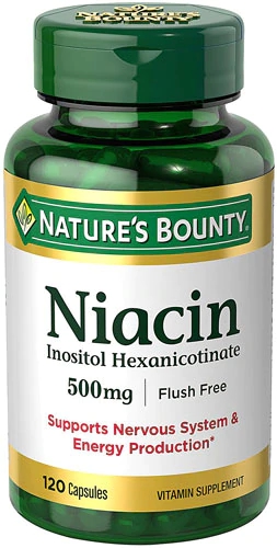 Comprar Nature's Bounty Niacin Flush Free -- 500 mg - 120 Capsules