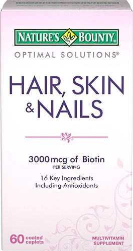 Comprar Nature's Bounty Optimal Solutions® Hair, Skin & Nails -- 60 Caplets