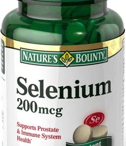 Nature's Bounty Selenium -- 200 mcg - 100 Tablets