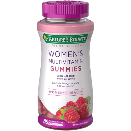 Comprar Nature's Bounty Women's Multivitamin Gummies Raspberry -- 50 mg - 80 Gummies