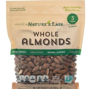 Nature's Eats Whole Almonds -- 16 oz