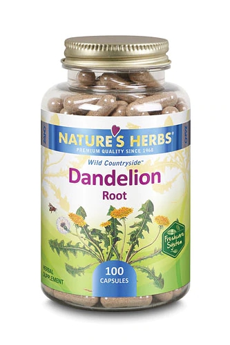 Comprar Nature's Herbs Dandelion Root -- 100 Capsules