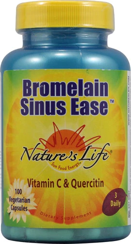Comprar Nature's Life Bromelain Sinus Ease™ -- 100 Capsules