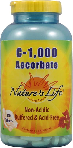 Comprar Nature's Life C-1000 Ascorbate -- 250 Tablets