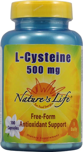 Comprar Nature's Life L-Cysteine -- 500 mg - 100 Capsules
