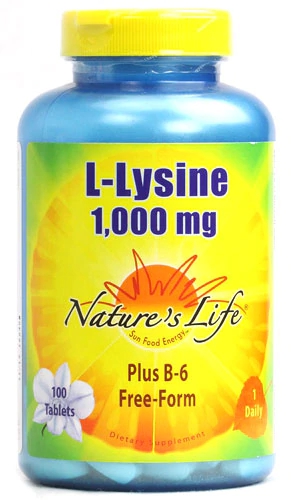 Comprar Nature's Life L-Lysine -- 1000 mg - 100 Tablets