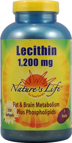 Comprar Nature's Life Lecithin -- 1.2 g - 250 Softgels
